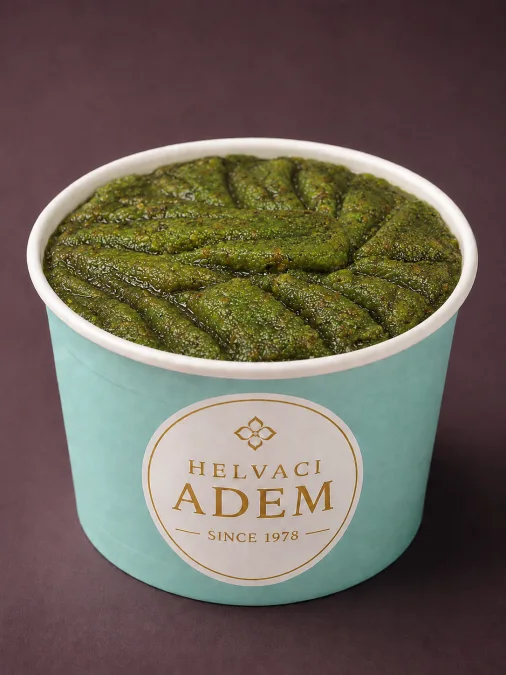 Pistachio halva